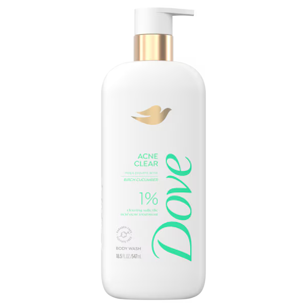 Acne Clear Serum Body Wash with clearing Salicylic Acid