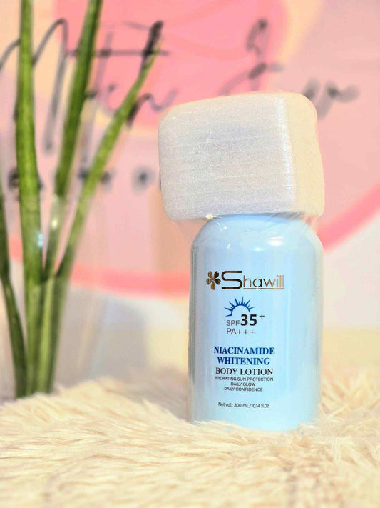 Niacinamide Whitening Body Lotion, SPF 15+
