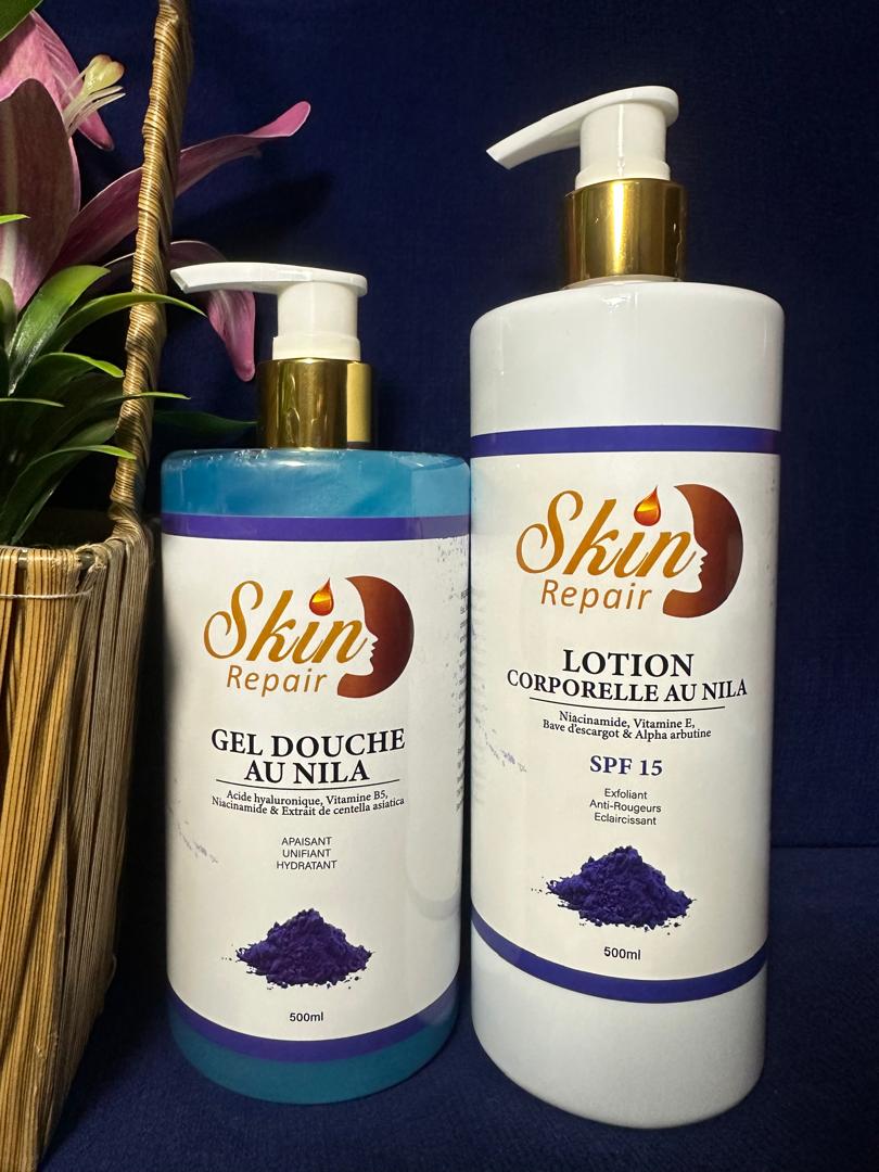 Gel Douche au Nila et Lotion Corporelle au Nila