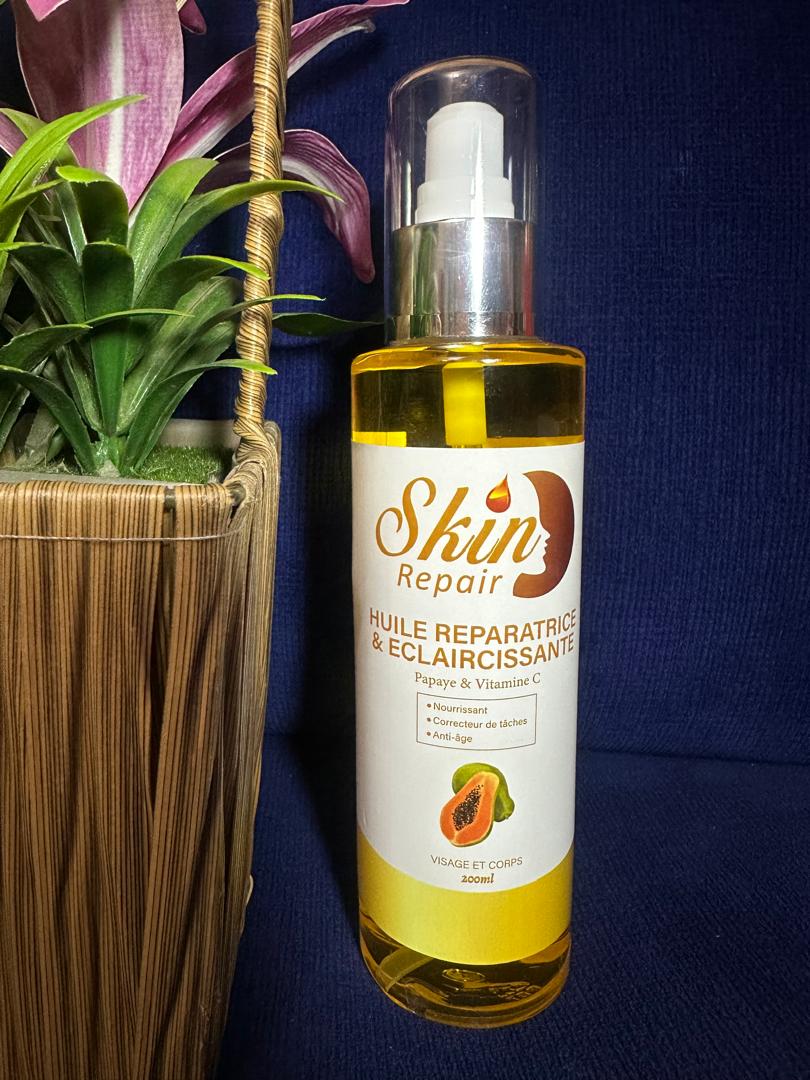 Huile Réparatrice et Éclaircissante