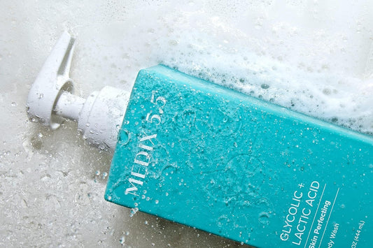 Glycolic + Lactic Acid Skin Perfecting Body Wash