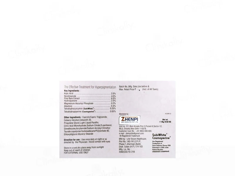 DERLITE HS Cream – Crème ciblée anti-taches