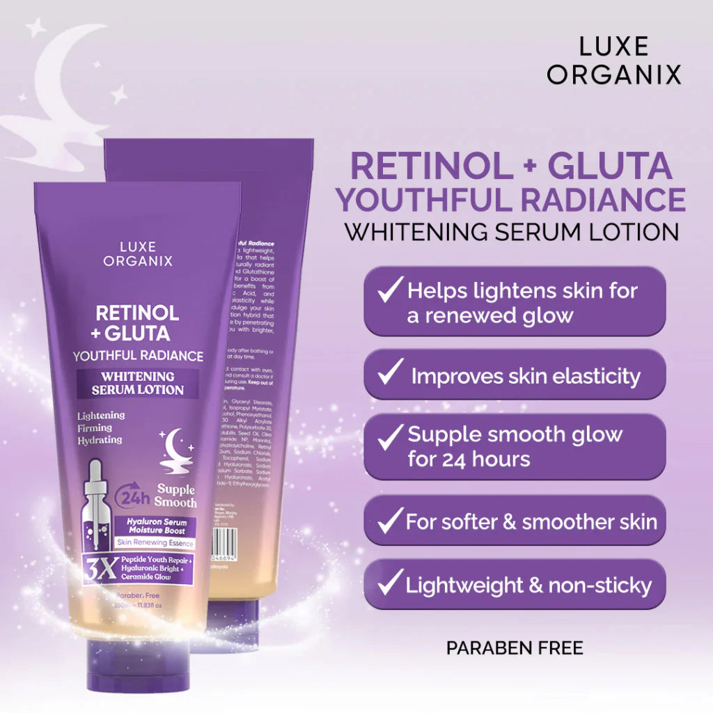 Retinol + Gluta Whitening Serum Lotion