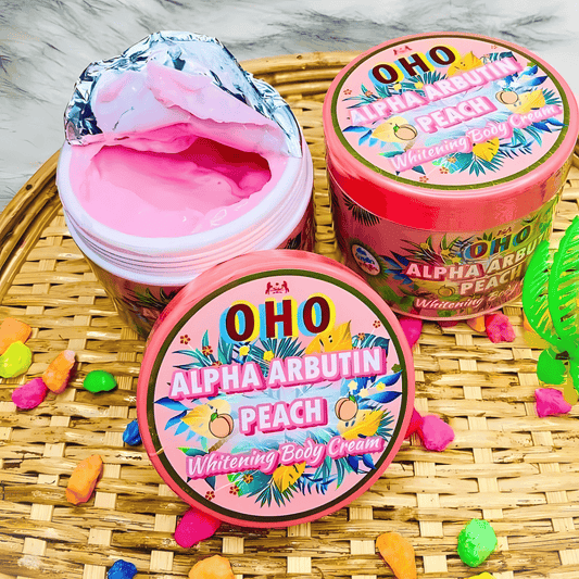 Alpha Arbutin Peach Whitening Body Cream
