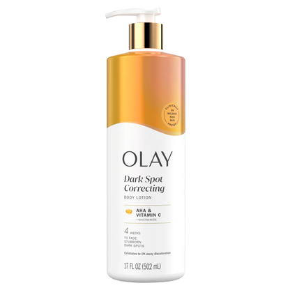 Olay Dark Spot Correcting Body Lotion with AHA, Vitamin C and Niacinamide