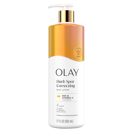 Olay Dark Spot Correcting Body Lotion with AHA, Vitamin C and Niacinamide