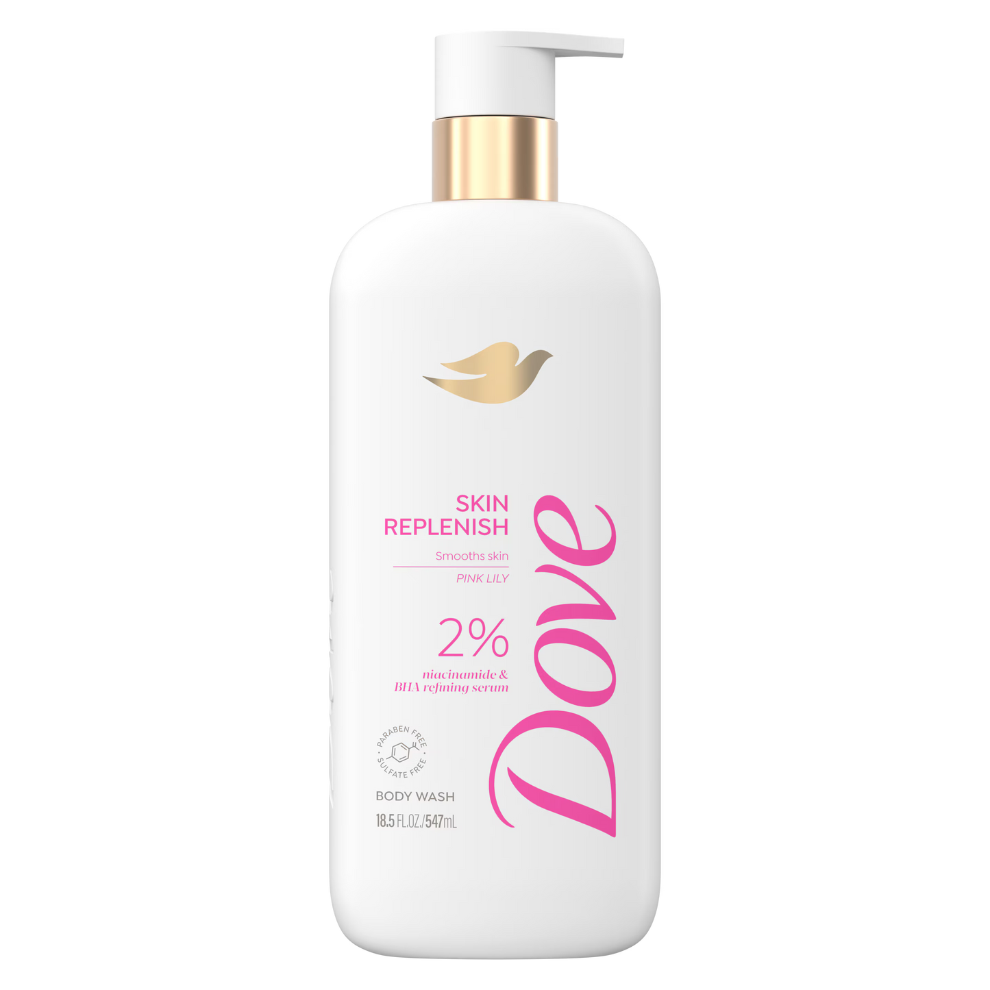 Skin Replenish Serum Body Wash with smoothing BHA