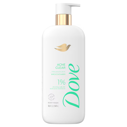 Acne Clear Serum Body Wash with clearing Salicylic Acid