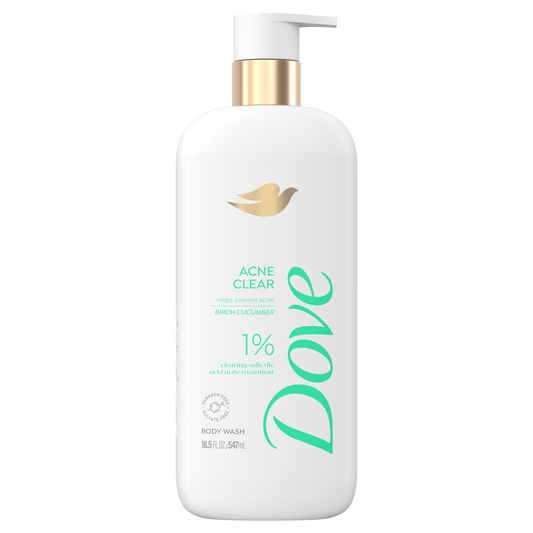 Acne Clear Serum Body Wash with clearing Salicylic Acid