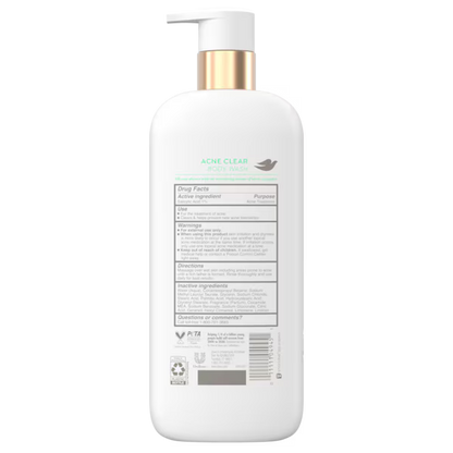 Acne Clear Serum Body Wash with clearing Salicylic Acid