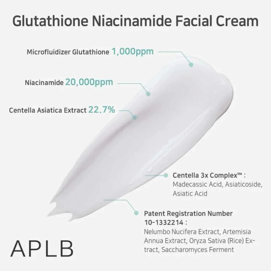 Glutathione Niacinamide Facial Cream