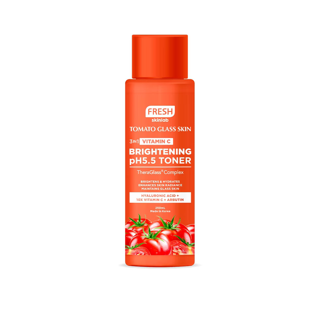 Tomato Glass Skin 3 in 1 Vitamin C Brightening Ph 5.5 Toner
