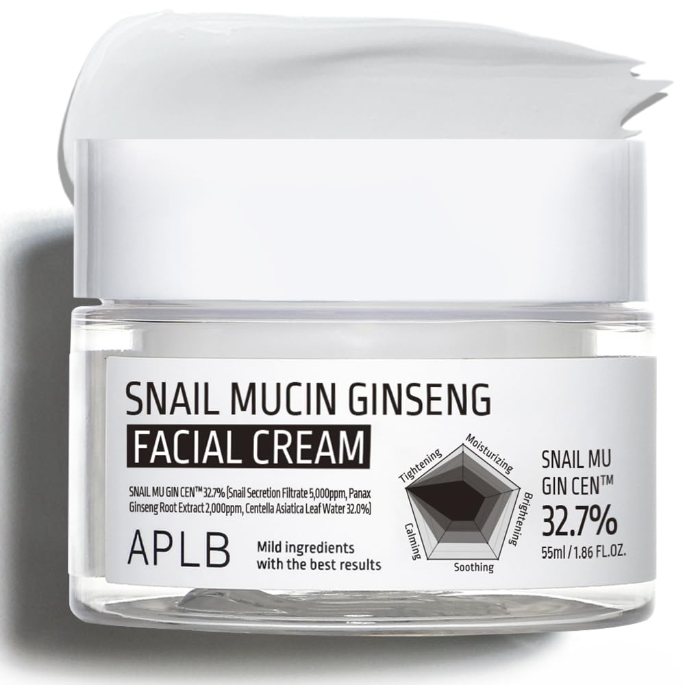 Snail Mucin Ginseng Facial Cream