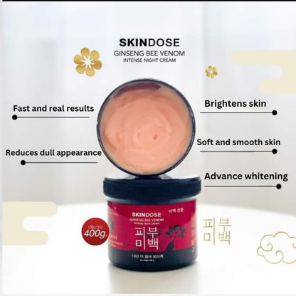 SkinDose Ginseng Bee Venom Night Cream