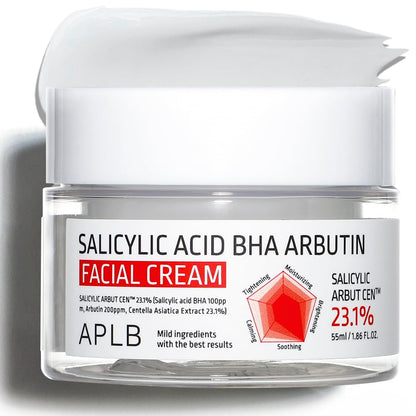Salicylic Acid BHA Arbutin Facial Cream