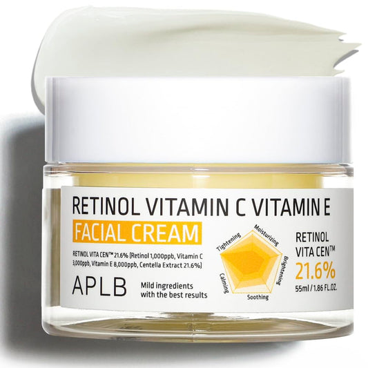 Retinol Vitamin C Vitamin E Facial Cream