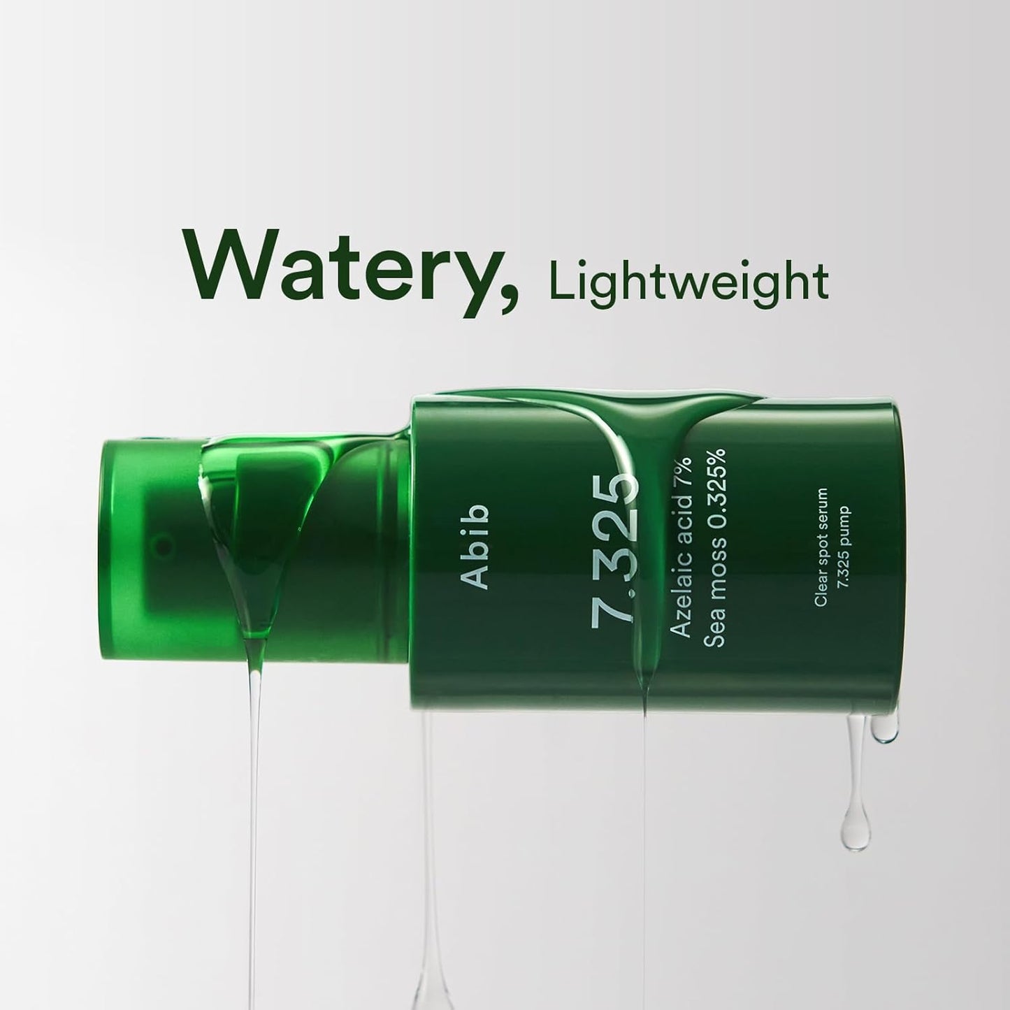Clear spot serum 7.325 pump