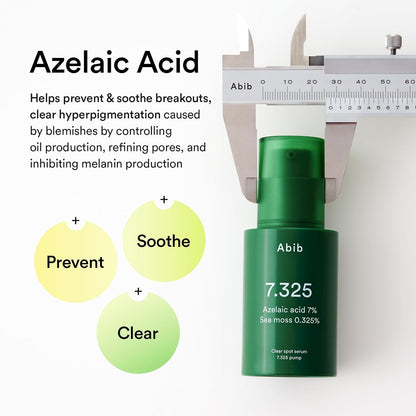 Clear spot serum 7.325 pump