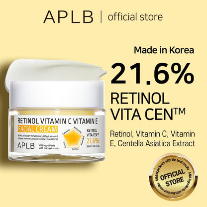 Retinol Vitamin C Vitamin E Facial Cream