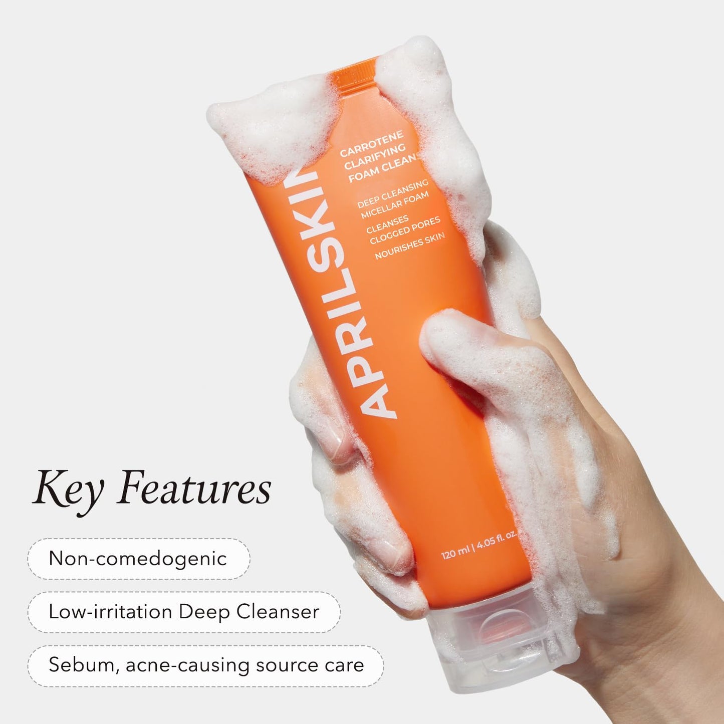 Carrotene Clarifying Foam Cleanser