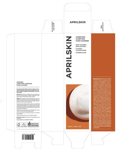 Carrotene Clarifying Foam Cleanser