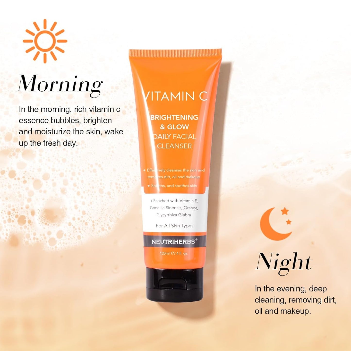 Vitamin C Brightening & Glow Daily Facial Cleanser