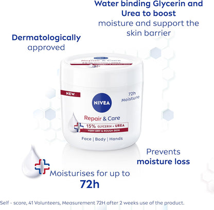 Crème Repair and Care 15% Glycérine + Urée