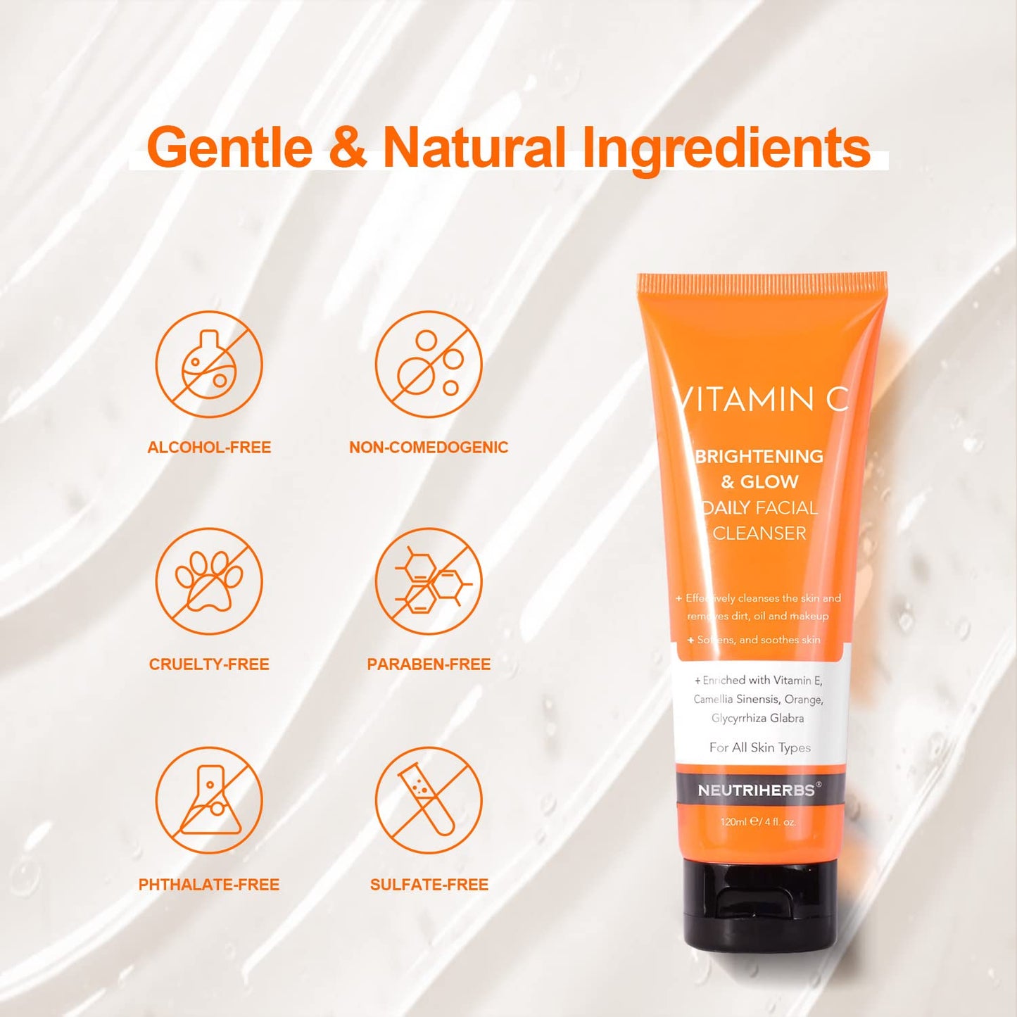 Vitamin C Brightening & Glow Daily Facial Cleanser