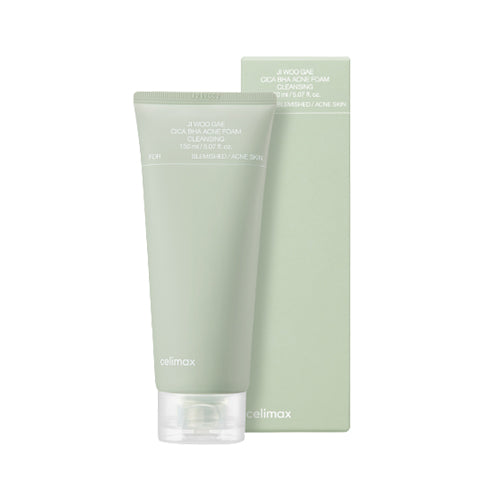 Ji Woo Gae Cica BHA Acne Foam Cleansin