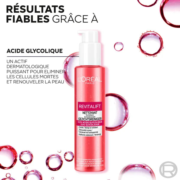 Revitalift Laser Nettoyant Exfoliant à l'Acide Glycolique
