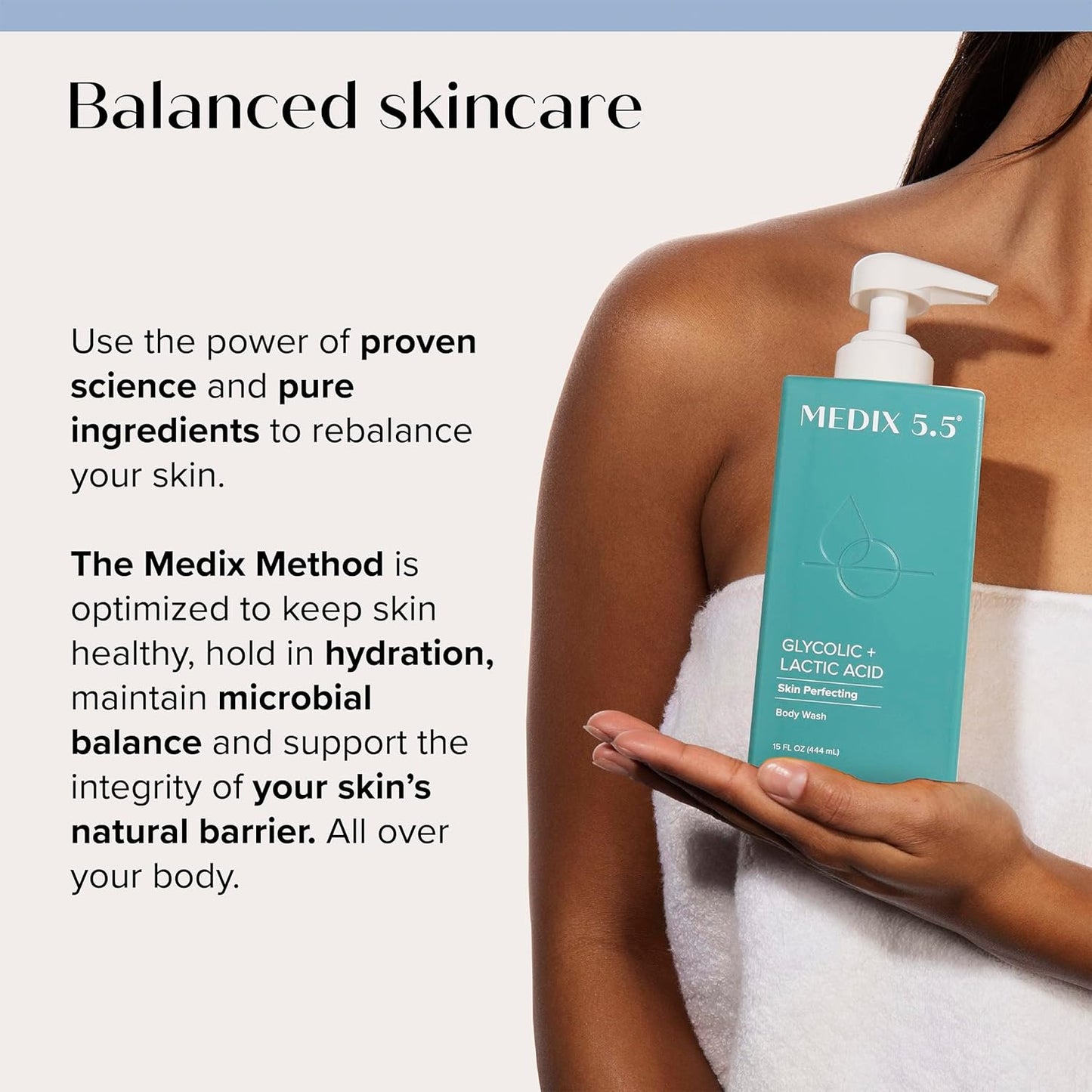 Glycolic + Lactic Acid Skin Perfecting Body Wash