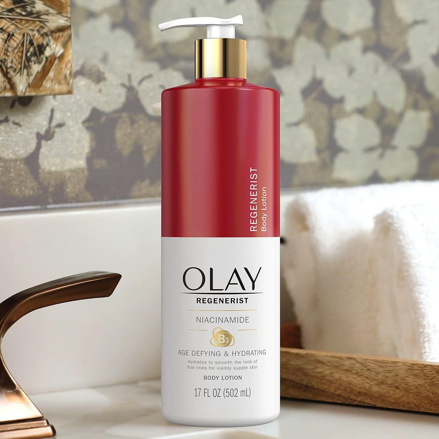 Olay Age Defying Body Lotion, Niacinamide