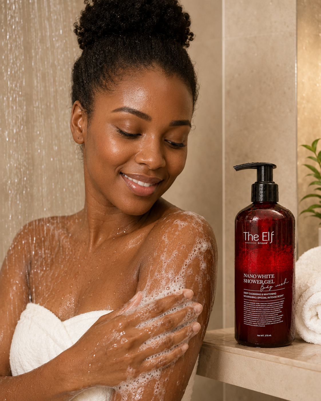 Nano White Shower Gel Body Wash