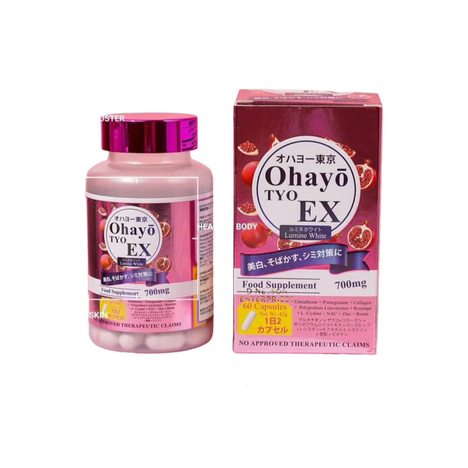 Ohayo TYO EX Lumine White Glutathione 700mg