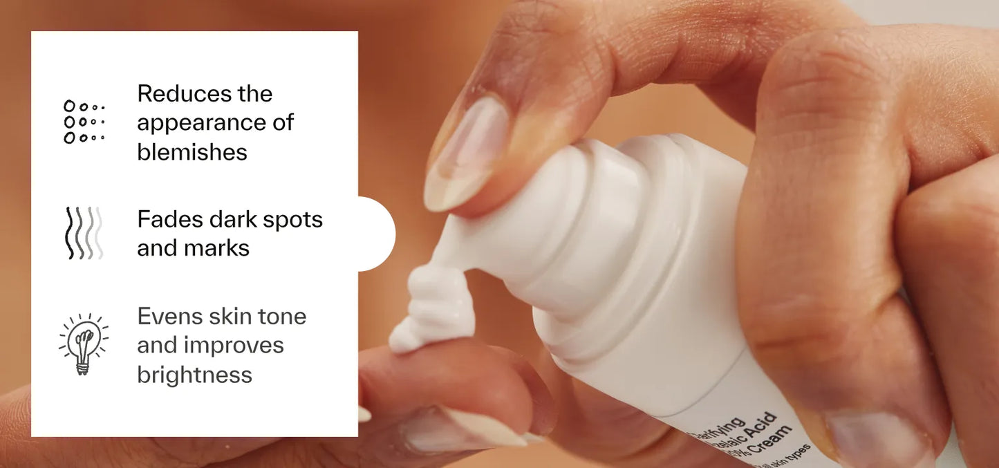 Clarifying Azelaic Acid 15–20% Cream