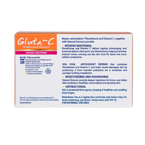 Intense Whitening Face and Body Soap