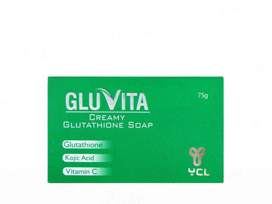 Gluvita Creamy Glutathione Soap – Savon éclat au glutathion