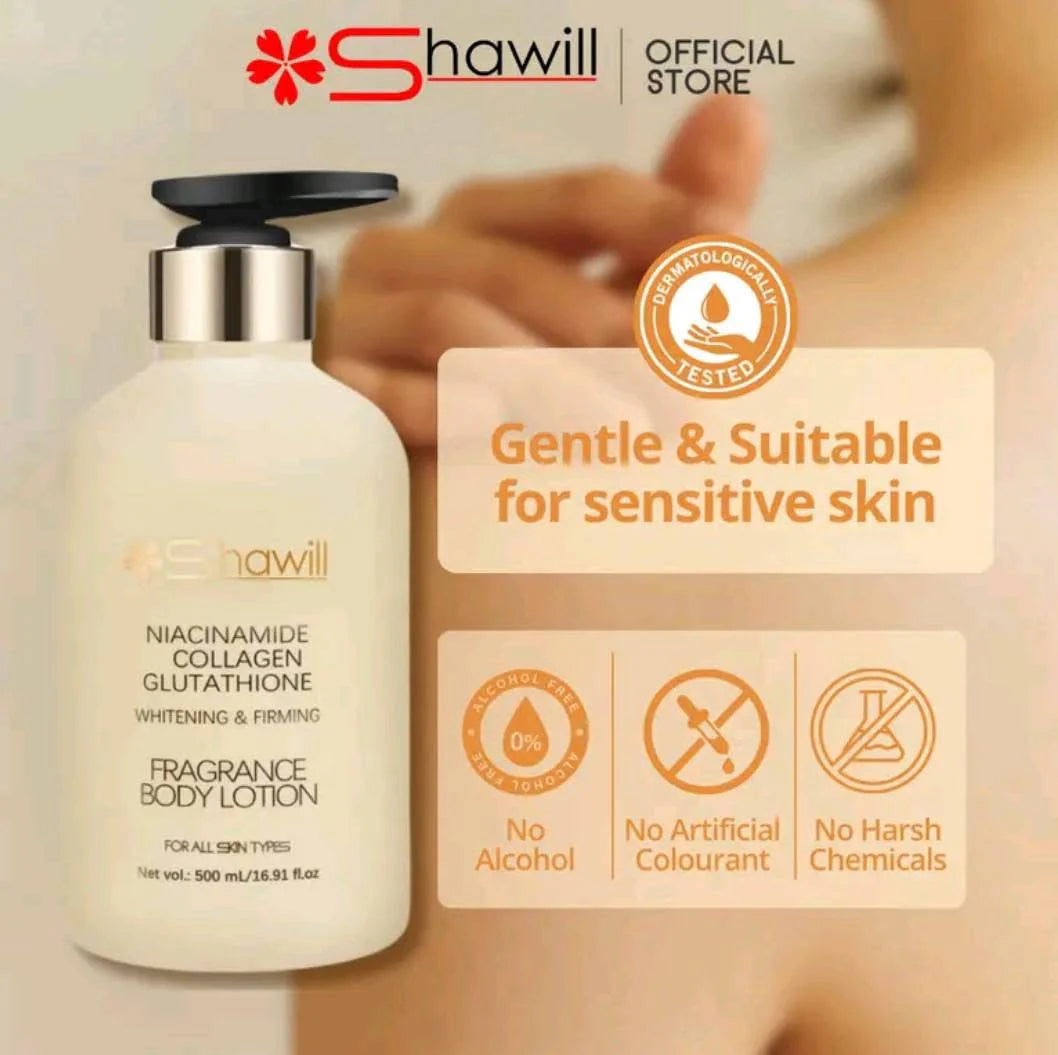 Niacinamide Collagen Glutathione Fragrance Body Lotion