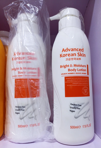 Advanced Korean skin Bright And Moisture Body Lotion