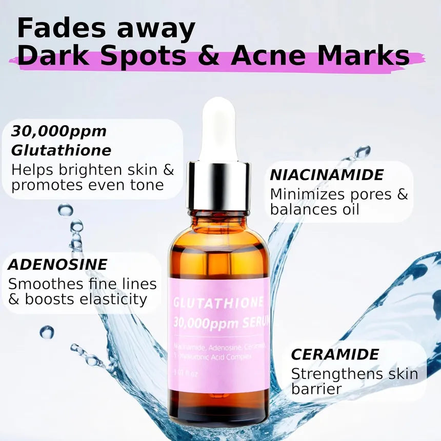 Glutathione 3% Serum – Sérum Éclat, Anti-Taches & Hydratant