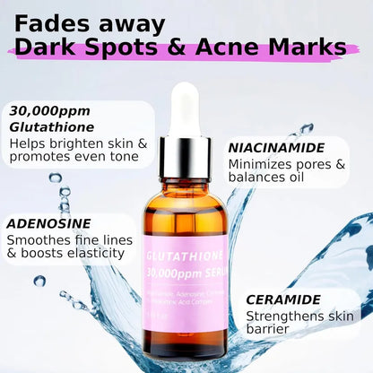 Glutathione 3% Serum – Sérum Éclat, Anti-Taches & Hydratant