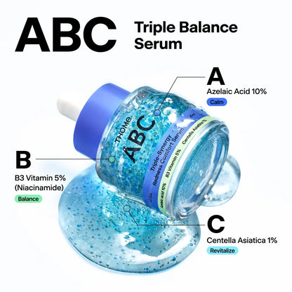 Sérum apaisant anti-rougeurs Triple Synergie ABC