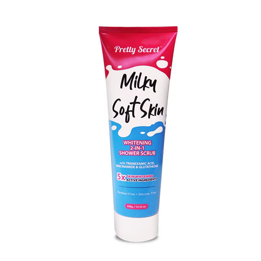 Milky Soft Skin Whitening 2in1 Shower Scrub