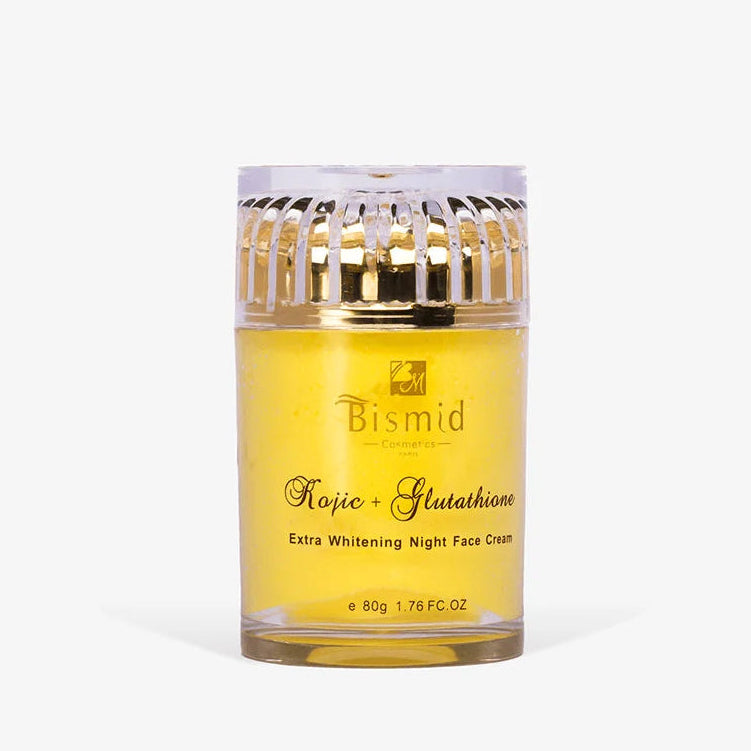 Bismid Kojic + Glutathione Extra Whitening Night Face cream