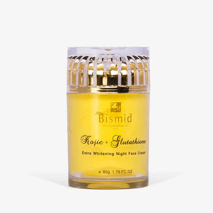 Bismid Kojic + Glutathione Extra Whitening Night Face cream