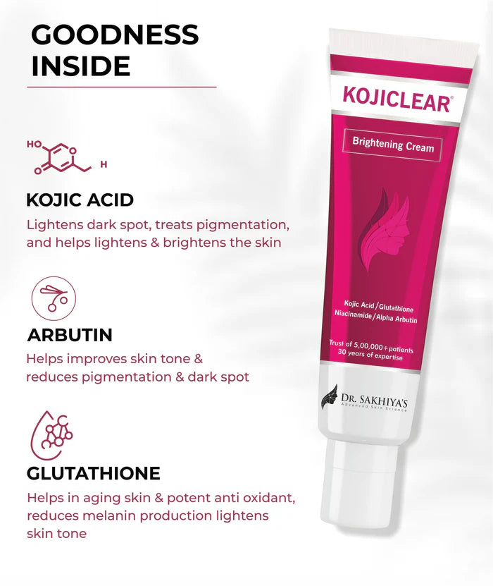 KOJICLEAR - Skin Lightening & Brightening Cream