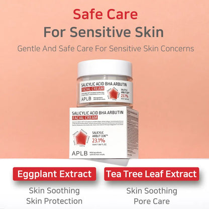 Salicylic Acid BHA Arbutin Facial Cream