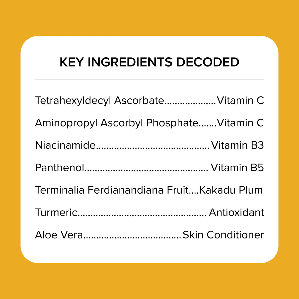 Vitamin C + Niacinamide