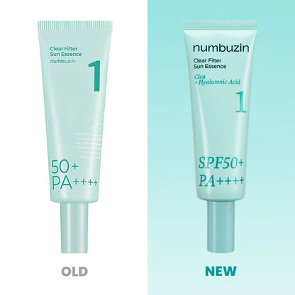 No1. Clear Filter Sun Essence SPF50+ PA++++
