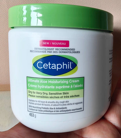 Cetaphil - Crème Hydratante Ultime à l'Aloès